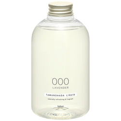 TAMANOHADA 本品为带有香气的沐浴露。在薰衣草精油中融入了迷迭香油。散发出花香型的优雅香气。