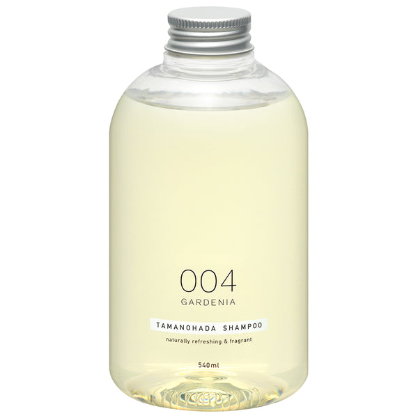 Sweet and sensual gardenia blended with lemon and ylang-ylang oils in tamanohada non-silicone shampoo.
