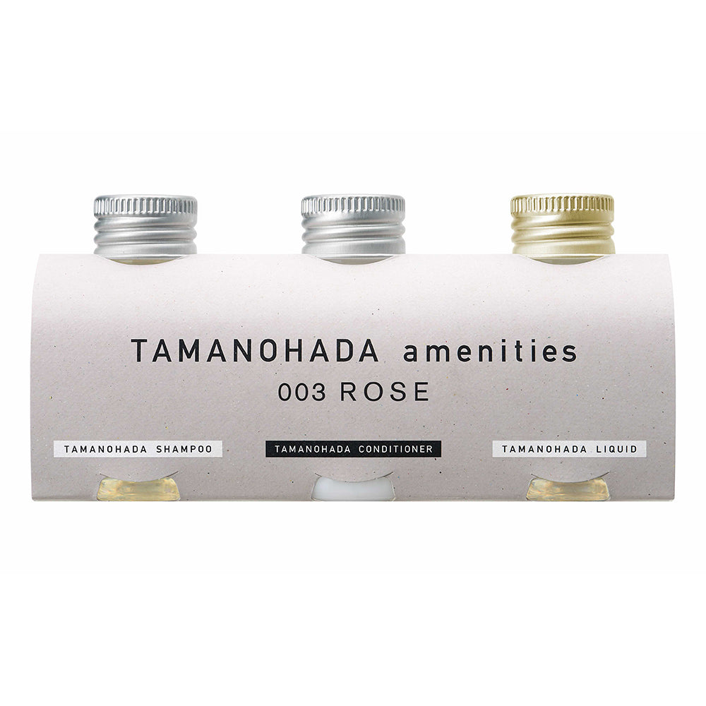 TAMANOHADA AMENITIES 003 - ROSE – TAMANOHADA online shop